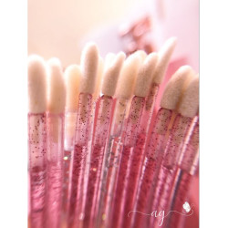 Micro Applicateurs Brosses Lèvres et Sourcils 50 pièces