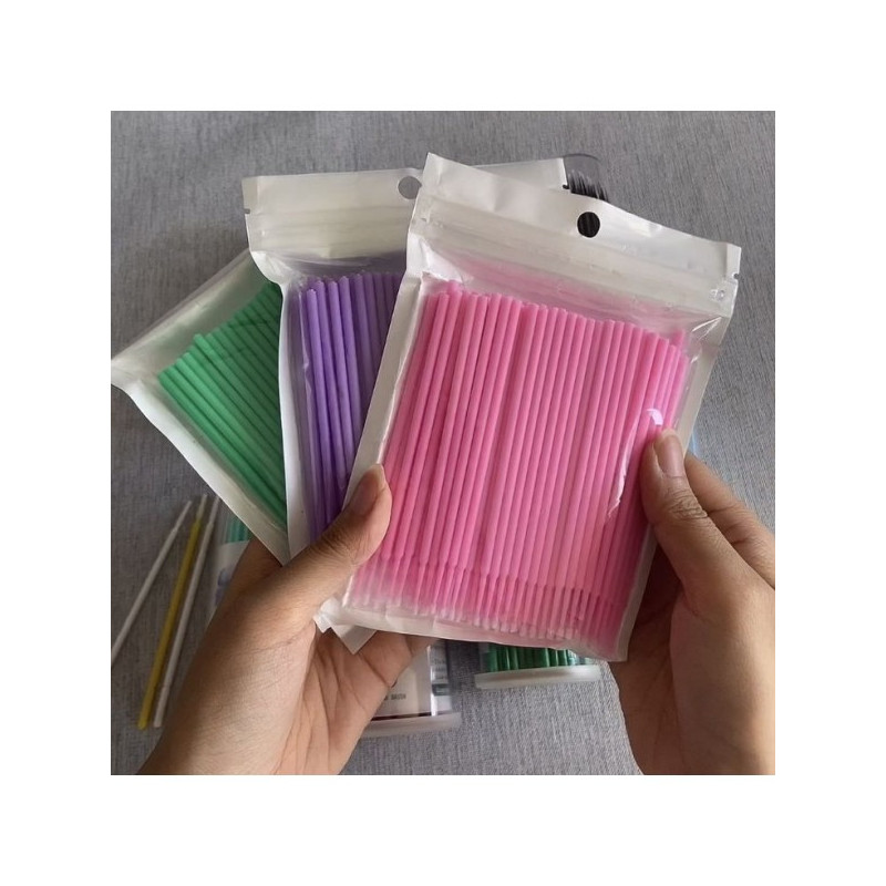 Micro brosse cils, 100 pcs
