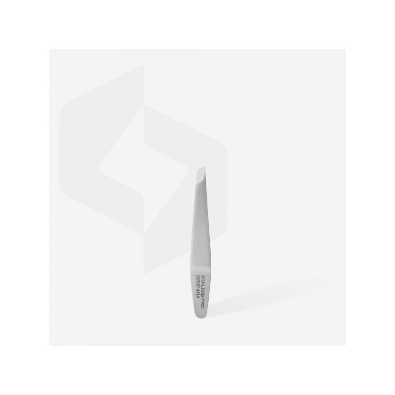 Pince À Épiler Pour Sourcils EXPERT 61 TYPE 4 (Bords Étroits Chanfreinés) -STALEKS PRO