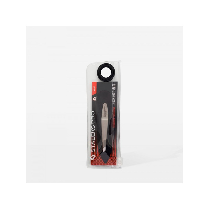 Pince À Épiler Pour Sourcils EXPERT 61 TYPE 4 (Bords Étroits Chanfreinés) -STALEKS PRO