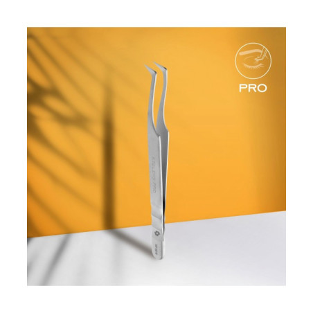 Pince Professionnelle Pour Extension De Cils EXPERT 41 TYPE 6 (Angle Droit, 75') STALEKS PRO