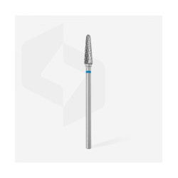 Carbide Nail Drill Bit, "Frustum", Blue, Head Diameter 4 Mm / Working Part 13 Mm- STALEKS PRO