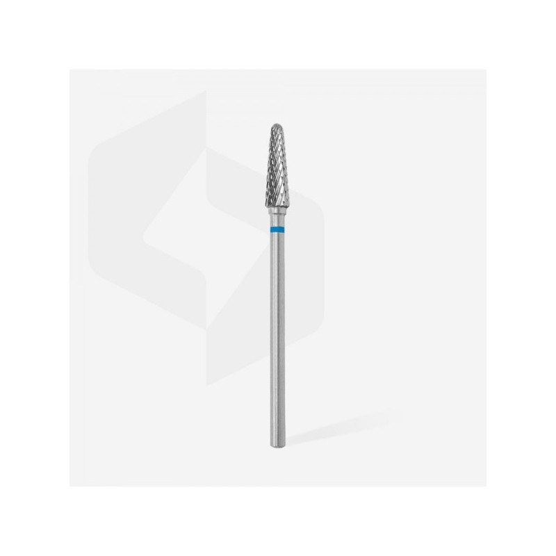 Carbide Nail Drill Bit, "Frustum", Blue, Head Diameter 4 Mm / Working Part 13 Mm- STALEKS PRO