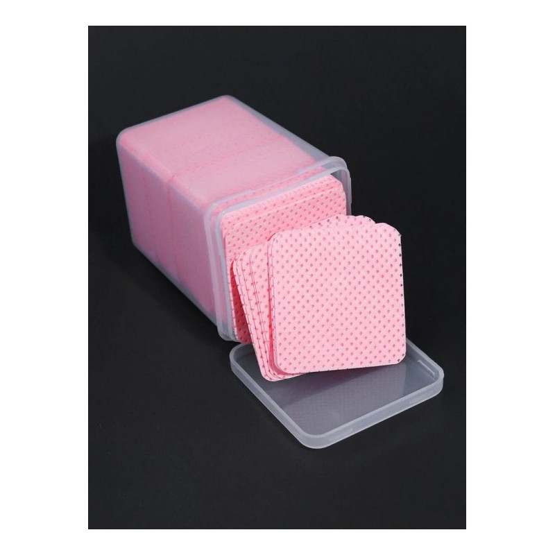 300 PCS Lingettes à ongles / Extension cils / Nettoyage des bouchonnes a colles sans peluches.