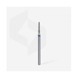 Diamond Nail Drill Bit, "Frustum", Blue, Head Diameter1.6 Mm, Working Part 10 Mm -STALEKS PRO