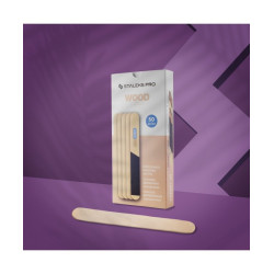 Lime En Bois À Usage Unique Droite (Base) EXPERT 20 (50 Pcs), Kit -STALEKS PRO