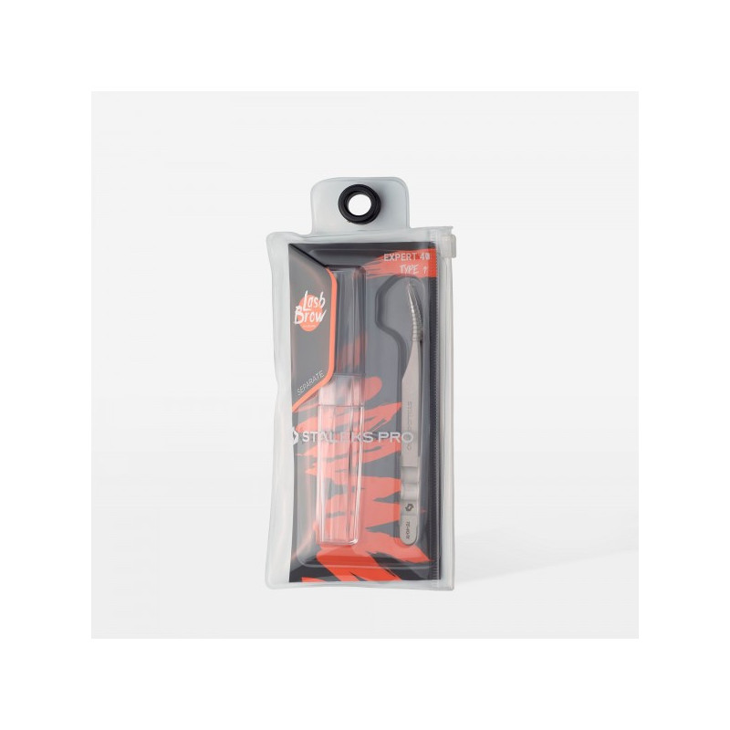 Pince Professionnelle Staleks Pour Extension De Cils EXPERT 40 TYPE 11 (Courbée)