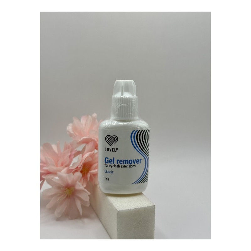 Gel Remover Lovely sans parfum, 15g.