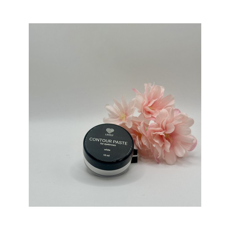 CONTOUR PASTE pour sourcils blanc Lovely, 10 ml