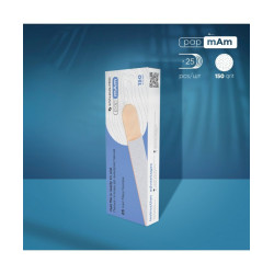 Disposable White PapmAm Files On A Wooden Base EXPERT 22 (25 Pcs) -STALEKS PRO