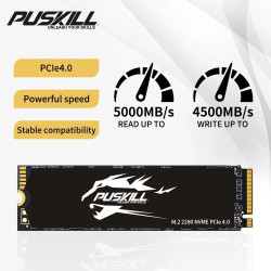 SSD M.2 NVMe Gen3.0 – 512 Go ou 1 To – Haute vitesse & performance