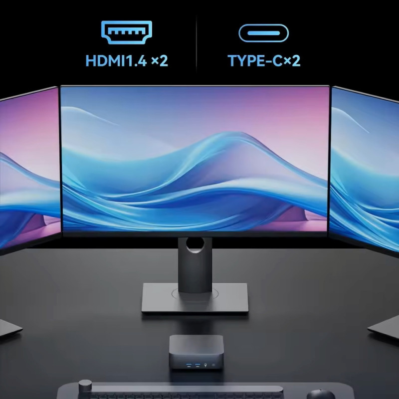 Mini PC Intel i9-8950HK 16 Go de RAM, 1 To de SSD Windows 11 Pro WiFi